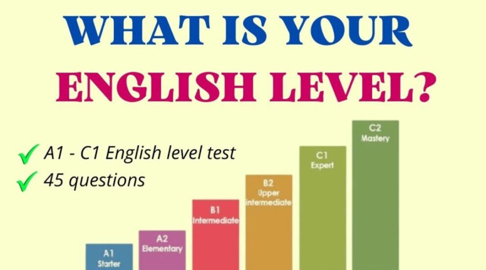 اختبار تحديد مستوى اللغة