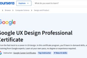 كورس UX من Google