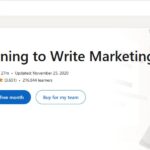 كورس كتابة المحتوى من LinkedIn