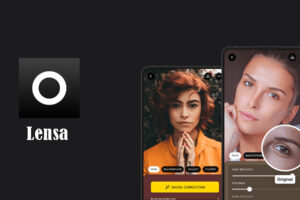 برنامج Lensa للصور