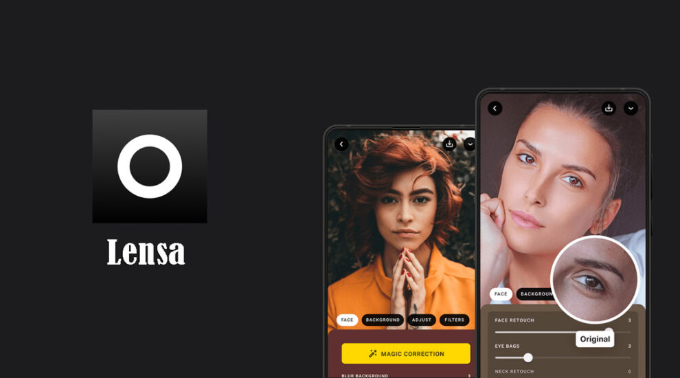برنامج Lensa للصور