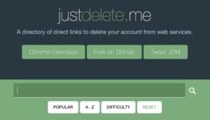 JustDeleteMe