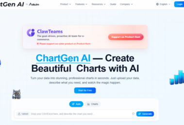موقع ChartGen AI