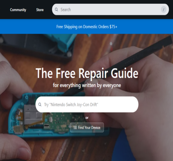 موقع iFixit