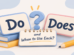 Do وDoes