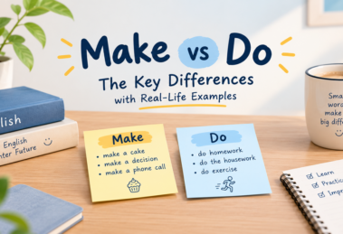 الفرق بين Make وDo