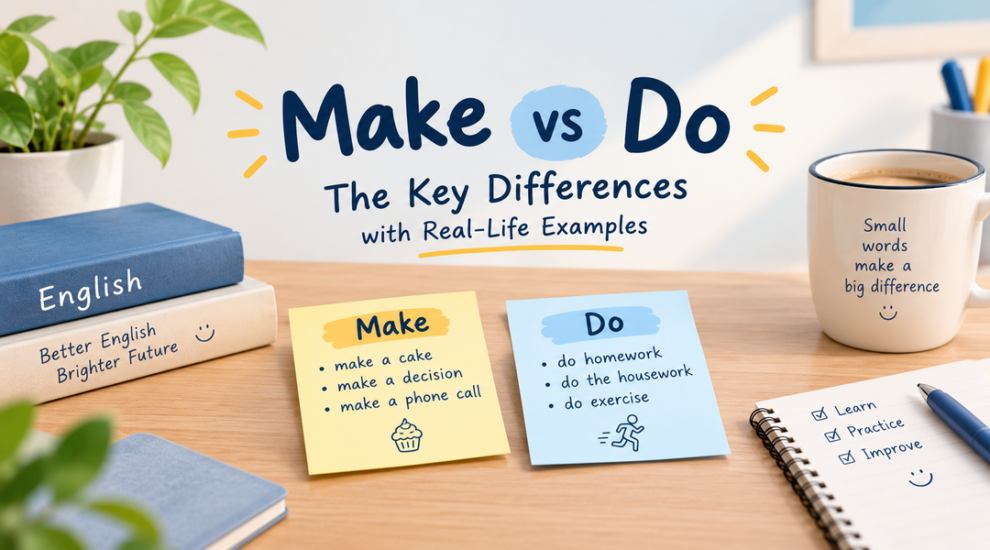 الفرق بين Make وDo