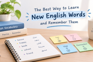 تعلم الكلمات الإنجليزية