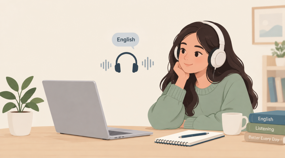 مهارة الاستماع باللغة الإنجليزية